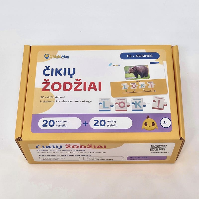 Čikių žodžiai 03 — Nosinės