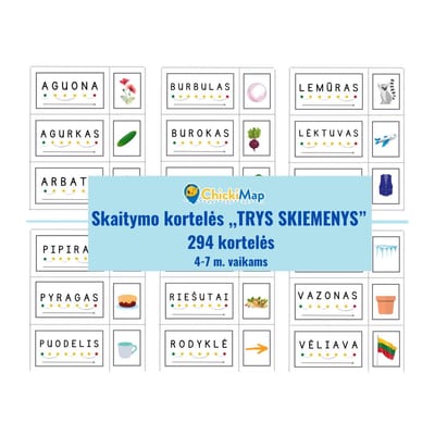 SKAITYMO KORTELĖS ,,TRYS SKIEMENYS” (PDF)