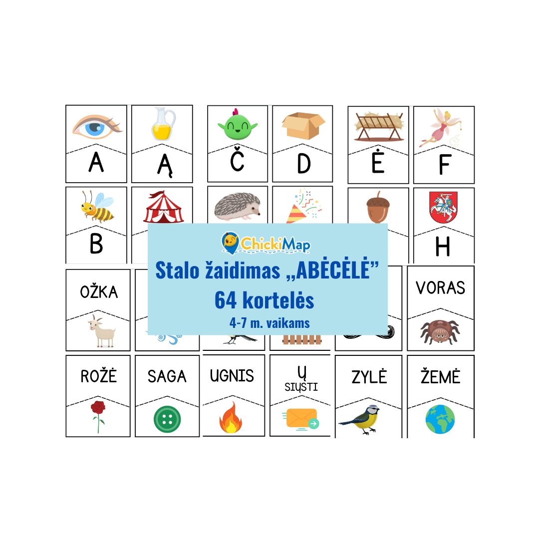 STALO ŽAIDIMAS ,,ABĖCĖLĖ” (PDF)