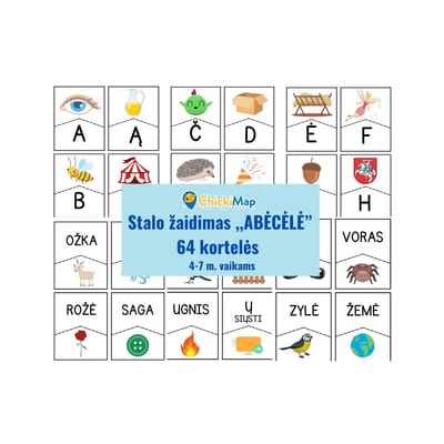 STALO ŽAIDIMAS ,,ABĖCĖLĖ” (PDF)