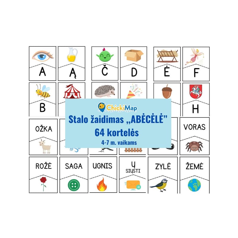 STALO ŽAIDIMAS ,,ABĖCĖLĖ” (PDF)