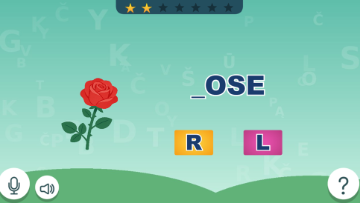 Missing letters